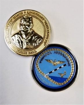 "Bug" Roach Commemorative Challenge Coin
